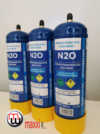 maxxiline 580g N2O cream charger